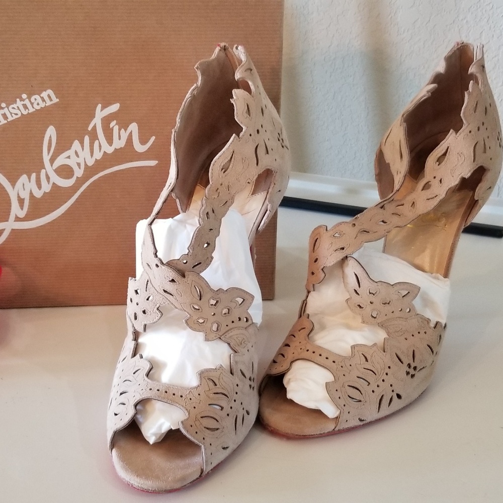 Christain Louboutin Decoupadiva 120 Suede